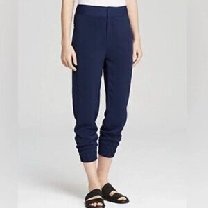 HELMUT LANG Solar Drape Pant M Navy Blue